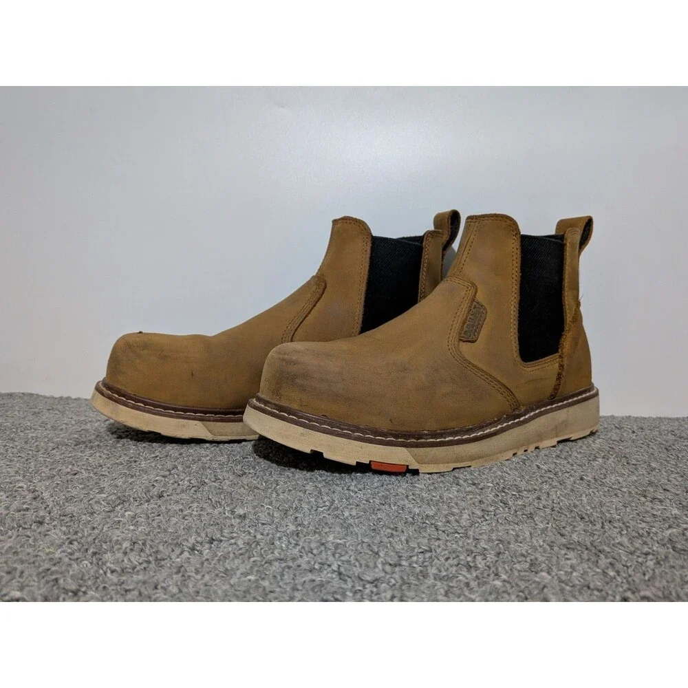 Brunt Ohman Boots Composite Toe Shoes Mens Size 9.5 Brown